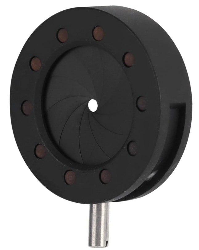 Diafragma de iris óptico ajustable 1-12mm