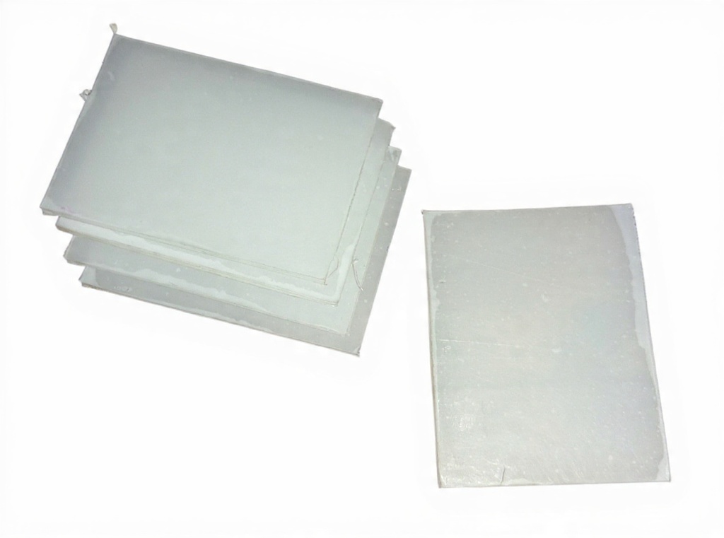 Acrílico cuadrado 5.5cm de largo x 4cm de ancho (1.7mm espesor)