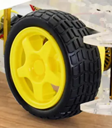 [MTRDCTLL] Llanta para motorreductor 48:1