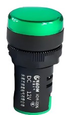 [AD16-22DS] Foco Piloto Led 24V 22mm Verde