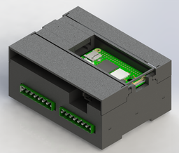 [APE-DC8DC8RLYC_v1.0.0] Módulo compacto 24VDC 8IN 8OUT