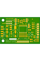 [ATtiny85PCB_v.1.5.2] Placa de circuito impreso